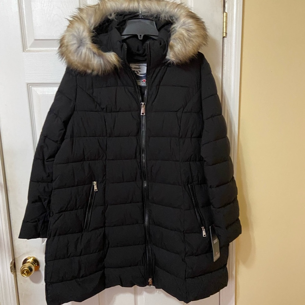 Plus Size Halitech Stretchy Puffer Jacket